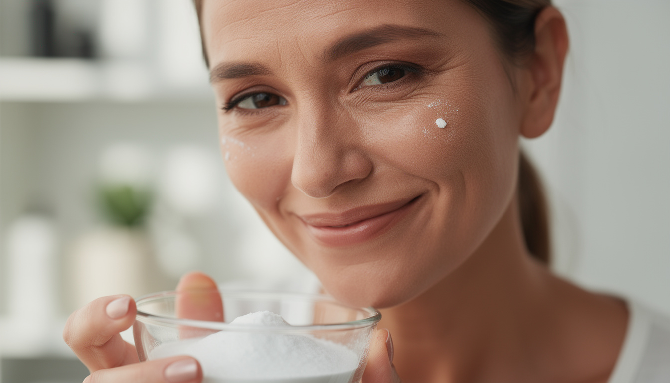 Rimpels en donkere kringen? Gebruik deze simpele truc met baking soda.