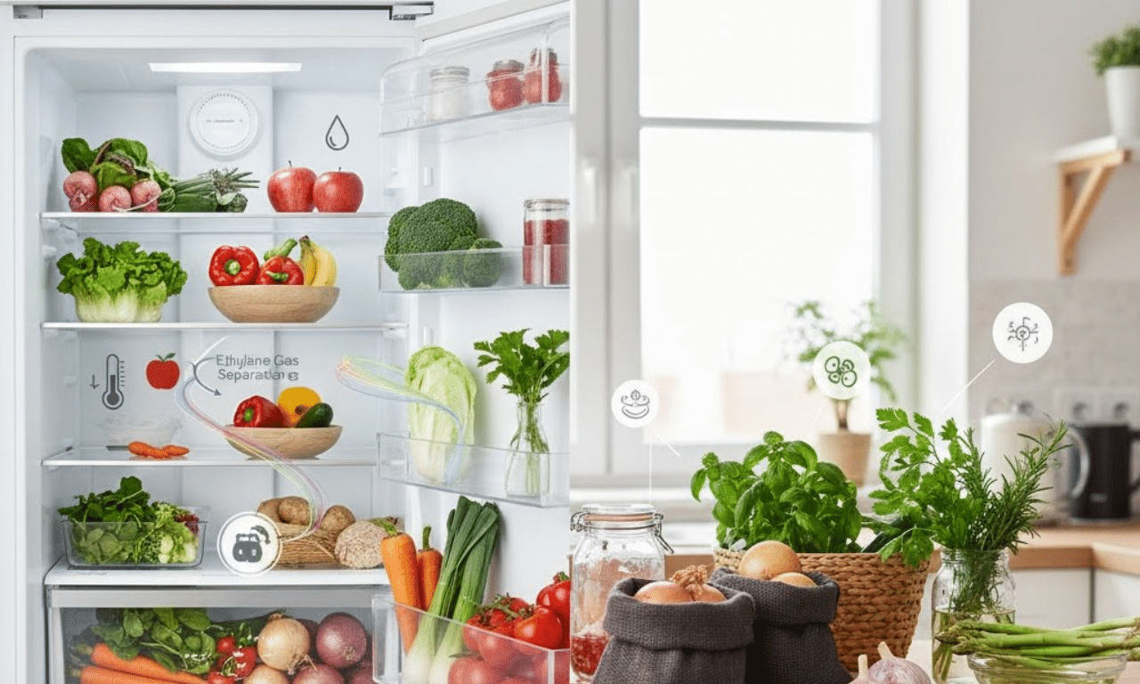 De fout die bijna iedereen maakt bij het bewaren van groenten