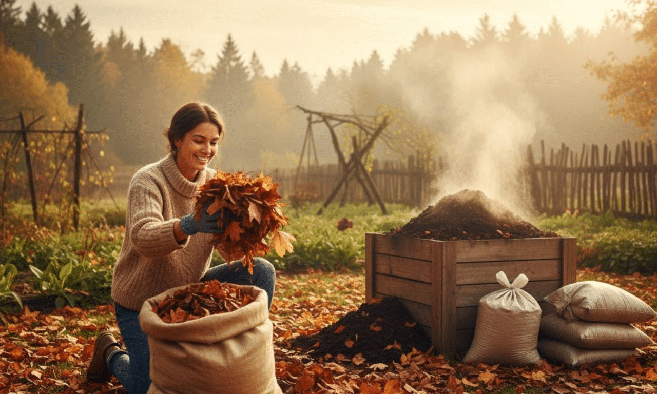 Hoe ik de beste compost ooit maak van afgevallen bladeren