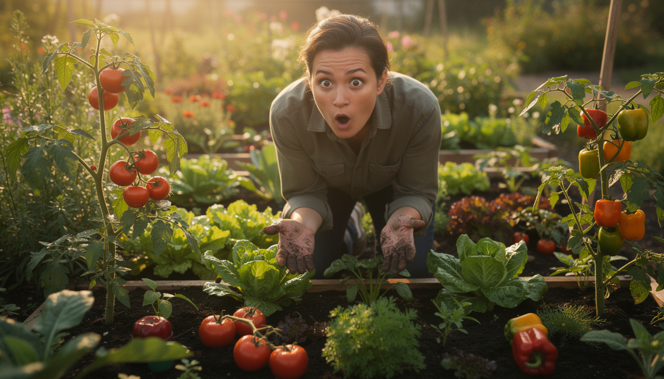 ontdek hoe professionele tuiniers een volle moestuin krijgen zonder een enkel zaadje te planten. leer hun geheime technieken en word ook een expert!